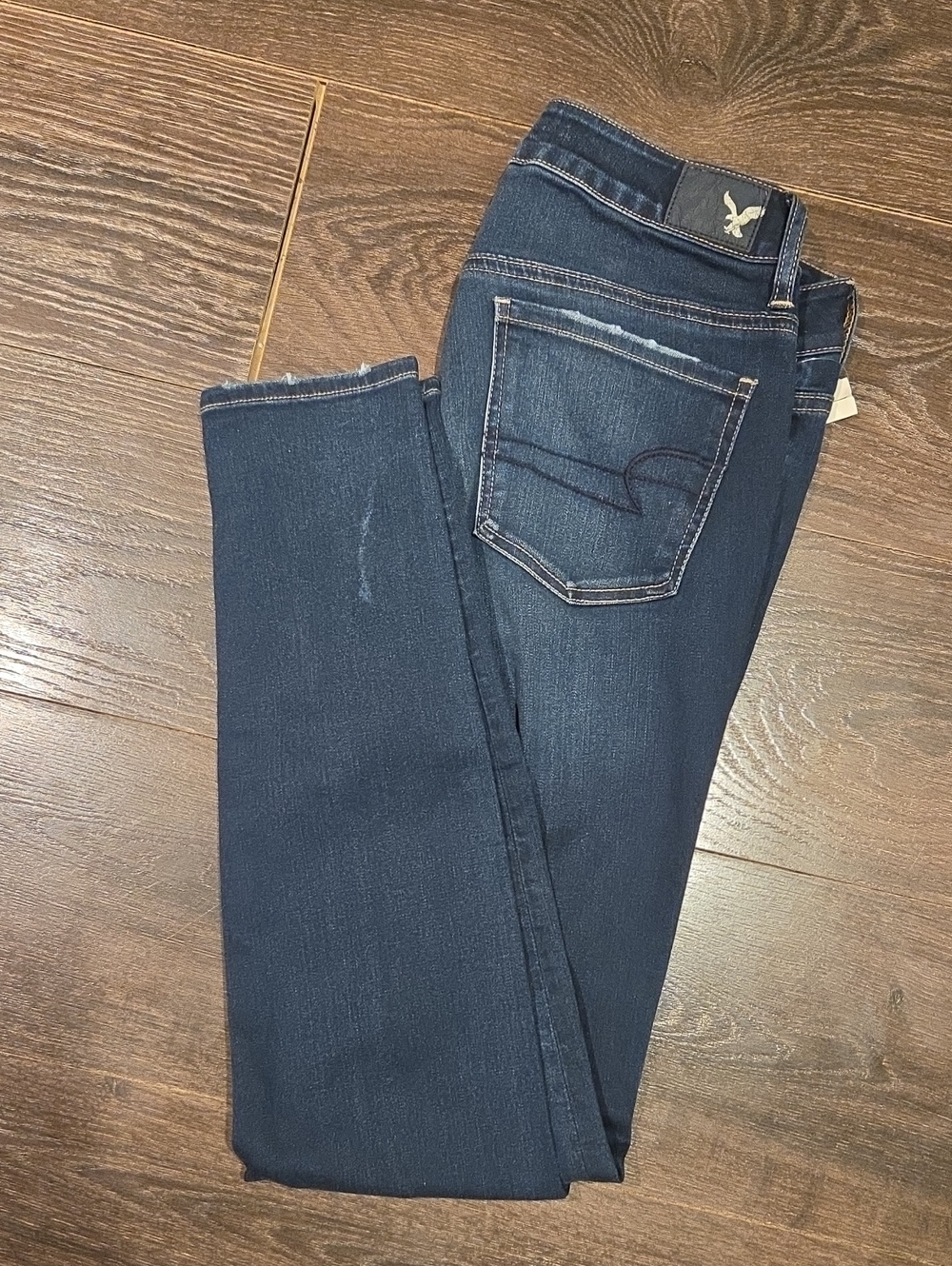 ❤️ NWT! AMERICAN EAGLE OUTFITTERS SKINNY JEANS / JEGGINGS, 10L (30 LONG / TALL) - Picture 7 of 8
